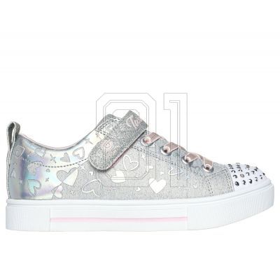 12. Skechers Led Heather Charms Jr 314787L GYSL shoes