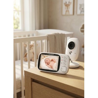 10. ESPERANZA Electronic Baby Monitor with 3.2" LCD Display JACOB EHM002