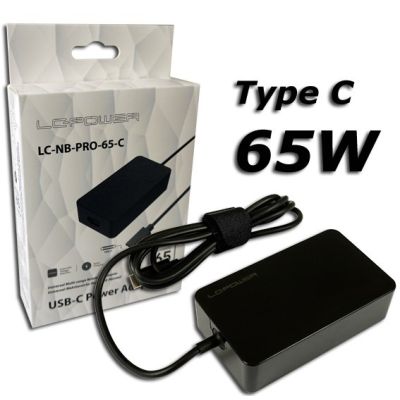 LC-Power LC-NB-PRO-65-C Power Adapter/Inverter Internal 65 W Black