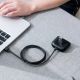 16. HUB Baseus Square USB-A to 1x USB-A 3.2 Gen 1 / 3x USB 2.0 with 1m cable - black