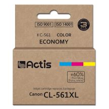 Actis KC-561 Ink (Canon CL-561XL replacement; Supreme; 18 ml; red, blue, yellow). Prints 60% more than OEM.