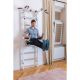 28. GYMNASTIC LADDER ADJUSTABLE BAR AND HANDLE BENCHK 732W