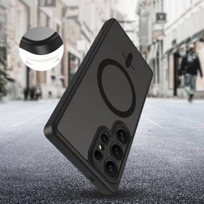 5. Tech-Protect MagCam MagSafe Case for Samsung Galaxy S25 Ultra - Black