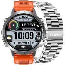 Smartwatch Gravity Graphite Strap + Bracelet GT42-4