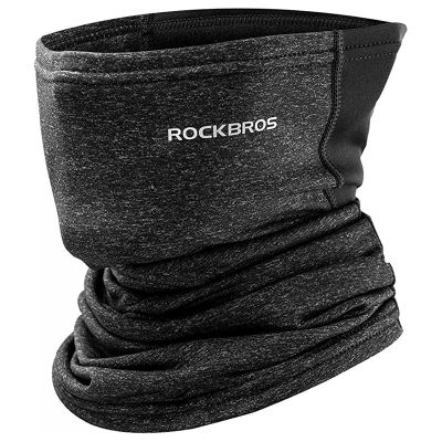 Rockbros LF7759 sports neck warmer, black and gray