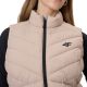 5. Women's vest 4F F347 beige 4FWSS26TVJAF347 83S