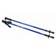 2. Classic blue trekking poles