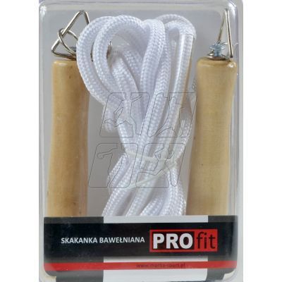 2. Cotton skipping rope PROFIT JUMP DK 1013