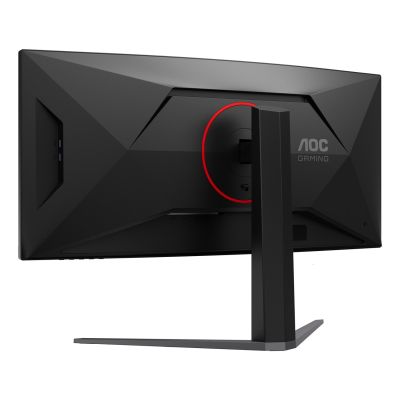 21. AOC G4 CU34G4ZCA Computer Monitor 86.4 cm (34") 3440 x 1440 px Wide Quad HD Black, Red
