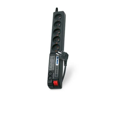 Acar 504WF EMI/RFI surge protector strip (3m; black)