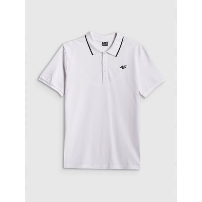 5. Men's regular polo shirt 4F 4FRMM00TPTSM0940-10S