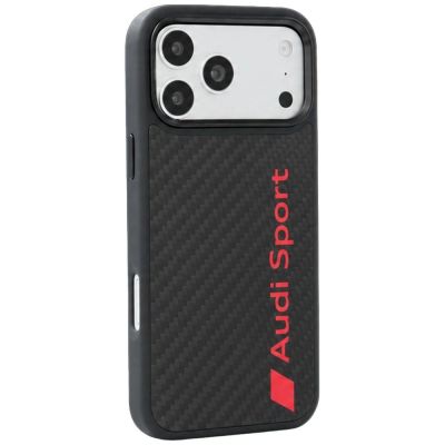 3. Audi R8 Carbon Fiber MagSafe Case for iPhone 18 Pro Max / 17 Pro Max - Black