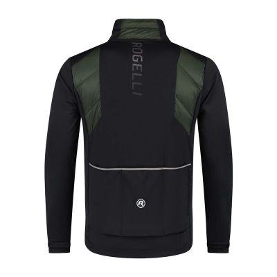 2. Rogelli WADDED II winter jacket green and black XL