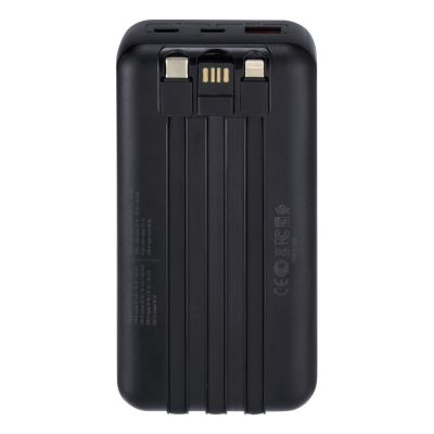 5. Rivacase VA2221 Lithium Polymer (LiPo) Power Bank 20000 mAh Black