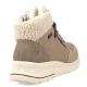 41. Beige waterproof leather ankle boots for women – Rieker L7701-24