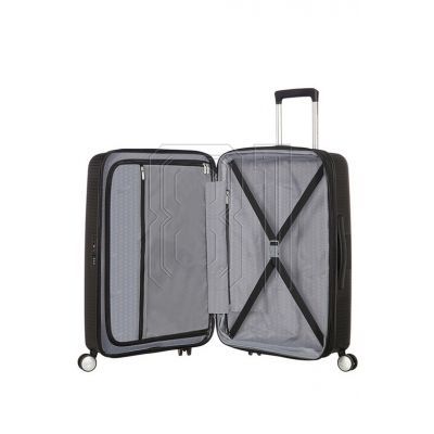 8. American Tourister Soundbox Large Suitcase - Bass Black