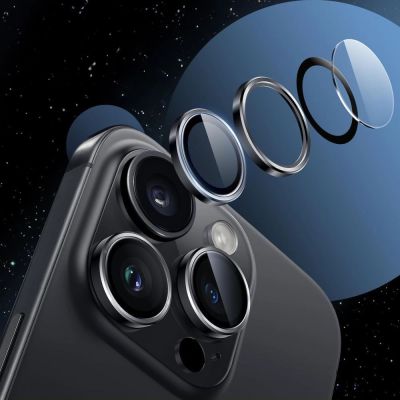 2. Tech-Protect Camring Fit+ Lens Cover for iPhone 16e / 17e - Transparent