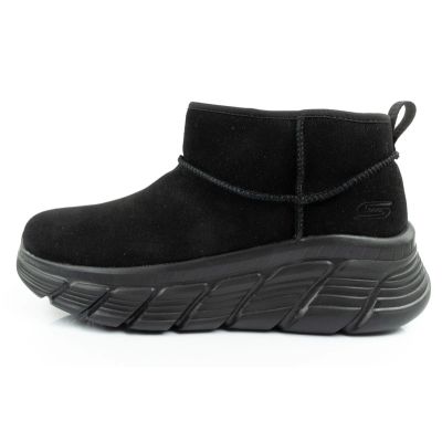 11. Skechers women's winter boots, insulated leather ankle boots