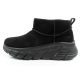 11. Skechers women's winter boots, insulated leather ankle boots
