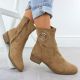 5. Jezzi W 198-28 JEZ432C suede ankle boots