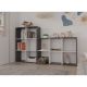 9. MALAX SHELVING 2X3 ANTHRACITE/WHITE