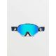 2. Volcom YAE LAGOON TIE DYE/BLUE CHROME women's/men's snowboard goggles UV protection blue (VG0722110)