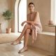 6. Women's leather flat nude sandals S.Barski 61-6018