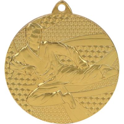 9. Gold medal - karate - steel medal