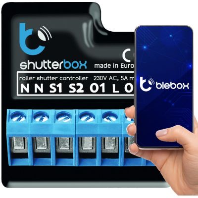 2. BLEBOX shutterbox - ROLLER SHUTTER CONTROLLER 230V