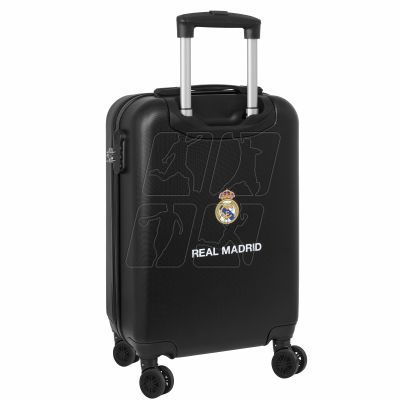 2. Real Madrid suitcase cabin hand on wheels 612357851 