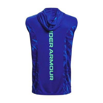 2. Under Armour Men's Hooded Basketball Jersey - 1370240-401