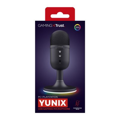 7. TRUST GXT234 YUNIX USB MICROPHONE black (25372)