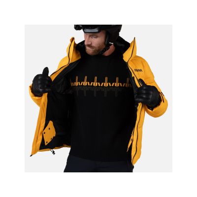 4. ROSSIGNOL Daille Down Jkt Men's Jacket Yellow