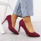 14. Sergio Leone 1339 W SK428C Suede Pumps