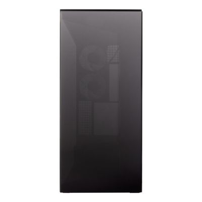 4. Arctic Xtender Schwarz Glasfenster case ohne GPU mount