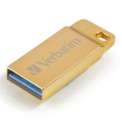 6. Verbatim Metal Executive USB Flash Drive 32GB USB Type-A 3.2 Gen 1 (3.1 Gen 1) Gold