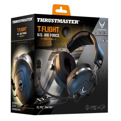 9. Thrustmaster T.Flight US Air Force Edition Wired Headband Gaming Headset Black
