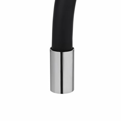4. PYRAMIS FLESSI black 090919638 flexible kitchen tap