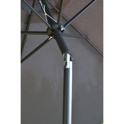14. 300CM FOLDABLE GARDEN UMBRELLA GREY