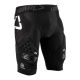 LEATT Impact Shorts 3DF 4.0 Protective Shorts, Size M, Black