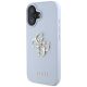 2. Guess Grained Big 4G Logo Small Classic Logo case for iPhone 16 - blue