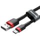 5. BASEUS CAFULE CABLE 2A 2M (RED-BLACK)