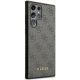 4. Guess GUHCS23LG4GFGR S23 Ultra S918 grey/grey hardcase 4G Metal Gold Logo