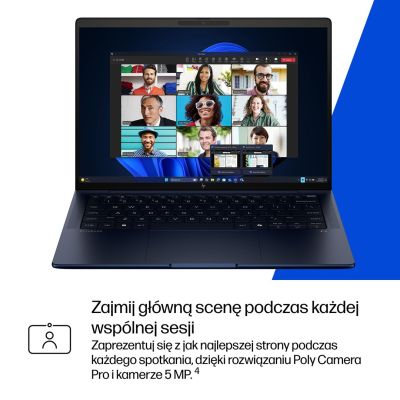 48. HP EliteBook X G1i 14 inch Notebook Next Gen AI PC Copilot+ PC Intel Core Ultra 7 258V Laptop 35.6 cm (14") 2K 32 GB LPDDR5x-SDRAM 1 TB SSD Wi-Fi 7 (802.11be) Windows 11 Pro Blue