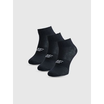 Boys' casual above-ankle socks (3-pack) 4F 4FJWMM00USOCM499-20S