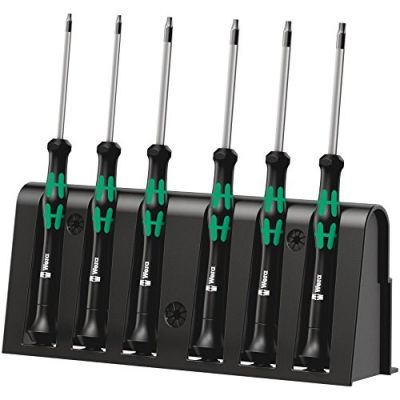 8. Set of TORX BO precision screwdrivers with hole + stand, 6 pcs.
