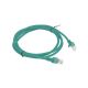 2. PATCHCORD CAT.5E UTP 1.5M GREEN FLUKE PASSED LANBERG 10-PACK