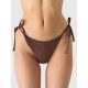 Women's swimsuit bikini top 4F 4FWSS24UBKBF042-81S Brown