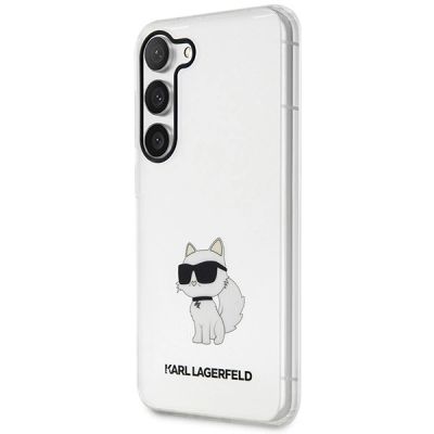 2. Karl Lagerfeld KLHCS23MHNCHTCT S23+ S916 transparent hardcase Ikonik Choupette
