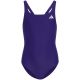 Adidas V-back purple kids' swimsuit KS2955